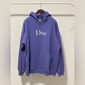 Dime purple classic hoodie. Size XXL